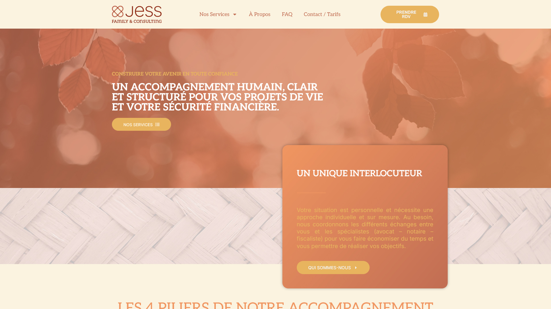 Aperçu du site internet JessFC (jessfc.ch)
